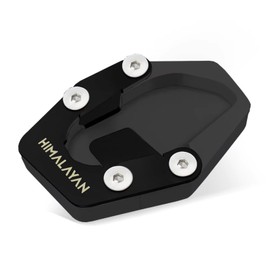 FOR HIMALAYAN450 Himalayan 450 2024 2025 Motorcycle Accessories Enlarge Kickstand Extension Plate Pad Pedals Kickstands Jiffy Stands (Black)