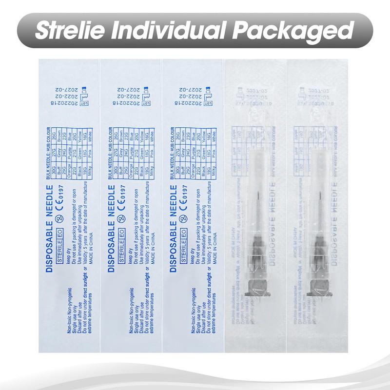 100pcs 27G 13MM Dispensing Stainless Steel Pipe Accessories for Scientific