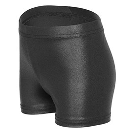 iLover Girls' Sparkle Dance and Tumbling Athletic Gymnastics Shorts Kids Yoga Shorts Ballet Shorts 12-13 Years