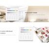 MiBOXER B3 4-Zone Panel Remote RGBW, 2.4G Panel Remote Controller