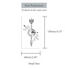 Oottati Small Cute Temporary Tattoo Sticker Set of 2 -