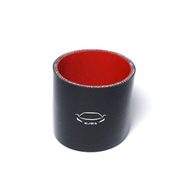 LTI Universal (70mm) 2.75" ID Straight Silicone Hose Coupler 4-Ply Reinforced High Performance(2.75" BLACK)