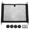HARFINGTON 2-Layer Small Cargo Net 13.7" x 9.8" Stretchable Storage
