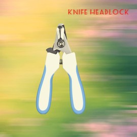 Profi Krallenschere für Hunde & Katzen – 6 Zoll (15 cm) mit Sicherheitsschutz, hochwertige Krallenpflege-Schere