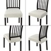 SearchI Waterproof Dining Chair Seat Covers Set of 6, Washable