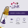 Third Eye Chakra Essential Oil Roll-On Blend by Aromafume |