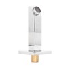 Tub Spout Brass G1/2 Connector Rectangle Wall Mounted Bathtub Faucet
