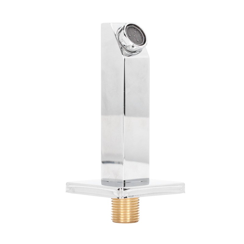 Tub Spout Brass G1/2 Connector Rectangle Wall Mounted Bathtub Faucet