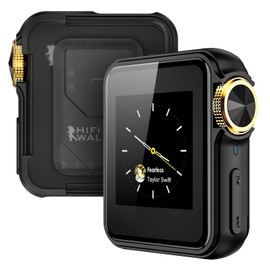 HIFI WALKER H2 Mini 64GB Clip MP3 Player with Bluetooth 5.3, Mini Portable Wearable HiFi Player with Voice Recording, Lossless Music mp3 Player