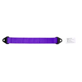 KYOSTAR 25 Inch Limit Strap, Premium Quad Wrap Limit Strap Car Hauler Axle Straps Rated for 10,000 Lb (Purple, 2 Pack)