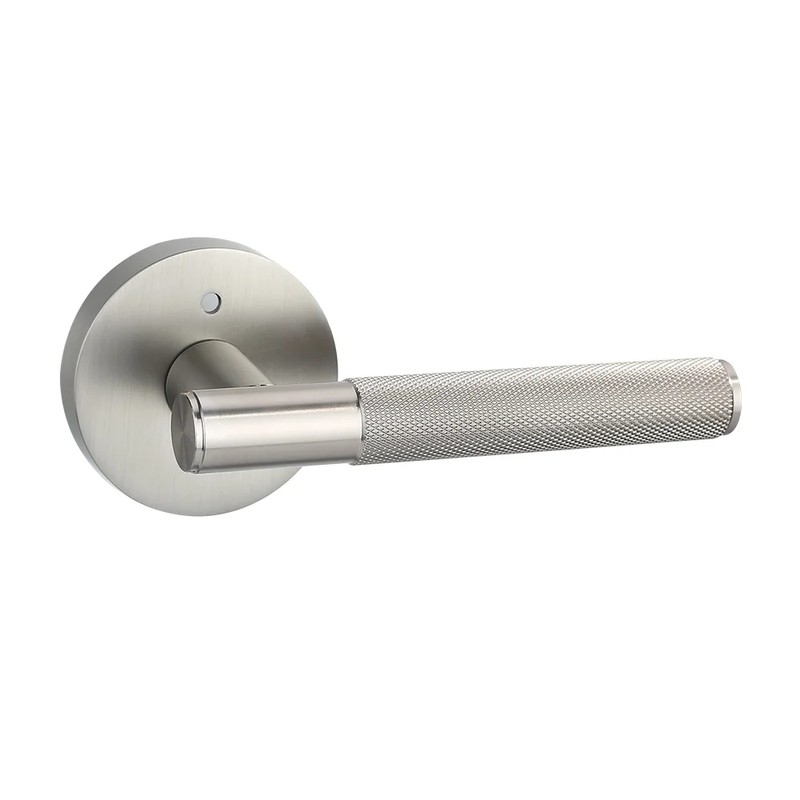 Privacy Door Lever for Bedroom & Bathroom – Reversible Keyless