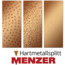 MENZER Carbide Carbide Gritting Velcro Disc, 225 mm, for Drywall Sanders, Carbide Chippings (1 Piece) Coarse (approx. K 14)