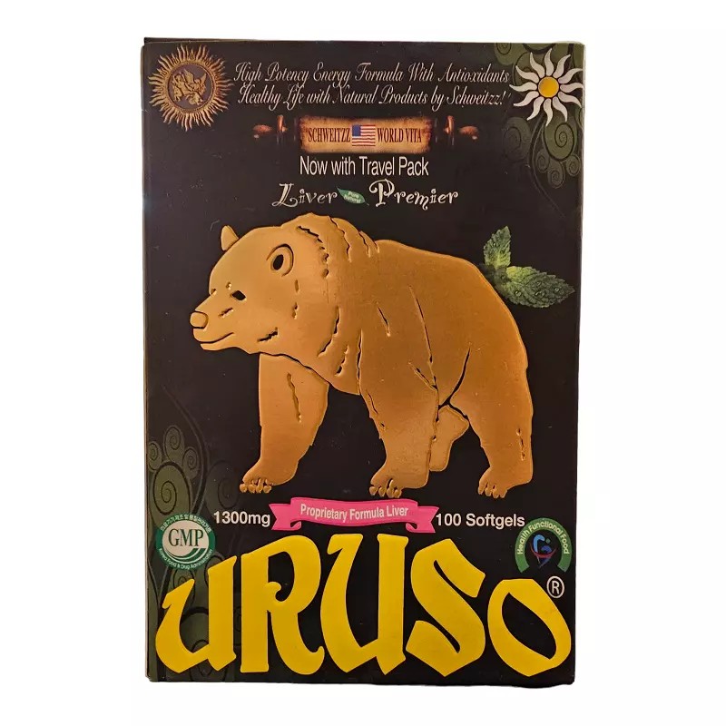 Schweitzz Uruso Liver Premier Staminex High Potency Energy Formula Antioxidant