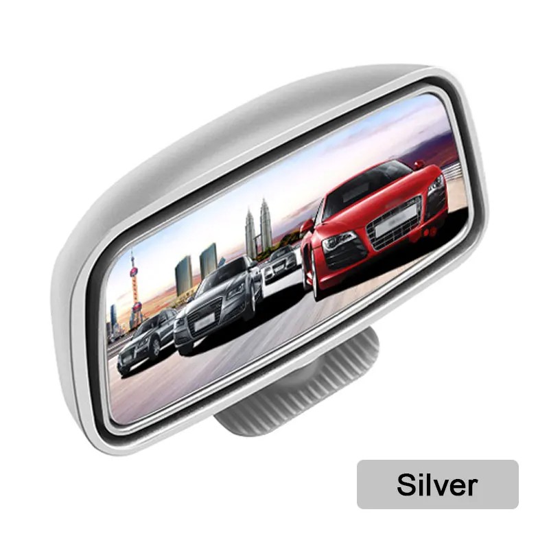 360° Adjustable Blind Spot Mirror for Cars – Wide-Angle Convex