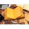 Moon eclipse leather journal handmade vintage paper journal book of
