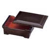 J-kitchens Eel Heavy Box, Sensuji Kibuneshige Rashiuchi Red Coating, 7.4