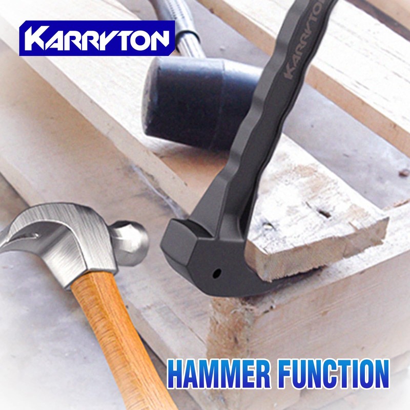 KARRYTON 4-Piece Heavy-Duty Pry Bar Set – 12" & 10"