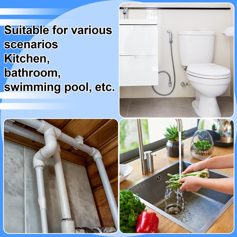 Pushglossy 3" X 2" PVC Pipe Fitting Compatible with 429-E