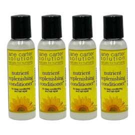 Jane Carter Solution 4 Pack Jane Carter Solution Nutrient Replenishing Conditioner Travel Size 2 oz