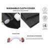 Draught Excluder for Doors and Windows Reusable and Washable Double