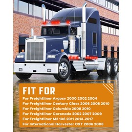 cciyu 4x 15" 11 Led Trailer Tail Light Bar Led Stop Turn Tail Light Bar Clear Len Red Light Truck Trailer Identification Light Bar Red Led Strip Light Third Brake Light Bar