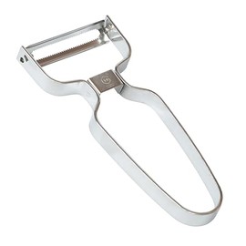 GRANA HOME Edelstahl Schäler – Multifunktionaler Kartoffelschäler, Gemüseschäler & Obstschäler mit Ergonomischem Griff - Ideal für Gemüse, Spargel & Julienne