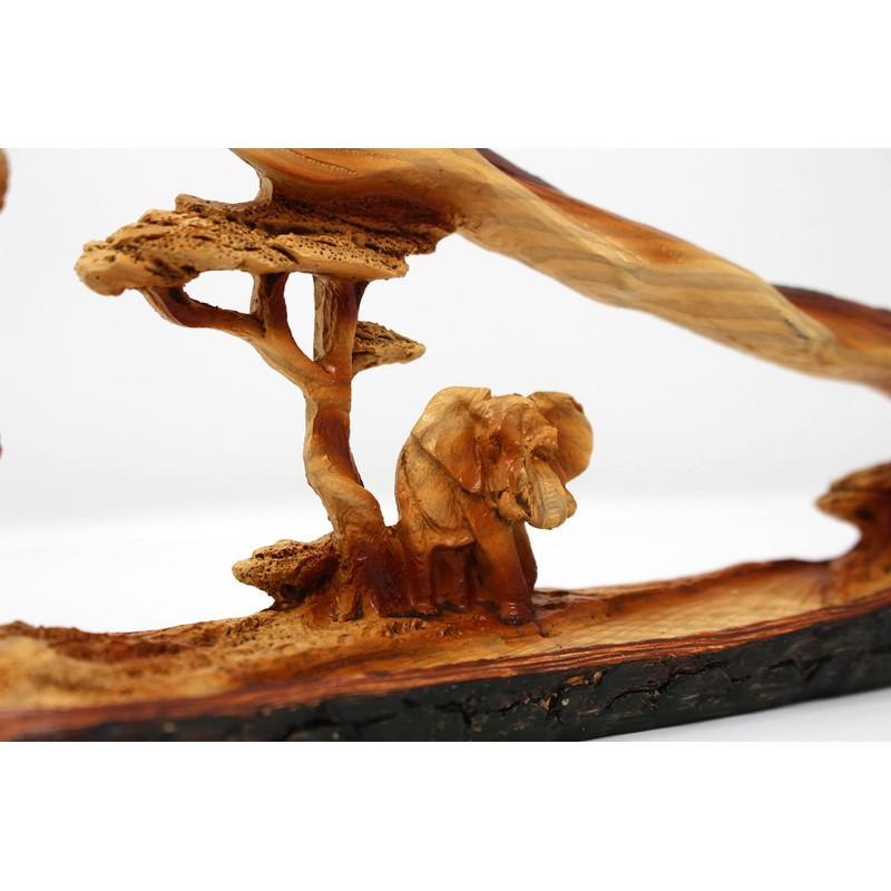Eye catching Free Standing Graceful Elephant with Family Decorative Ornament