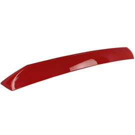 IKON MOTORSPORTS, Roof Spoiler Compatible with 2022-2024 Subaru BRZ Toyota GR86, Painted #DCK Ignition Red/Track Red ABS Plastic IKON Style Rear Window Visor Spoiler Wing