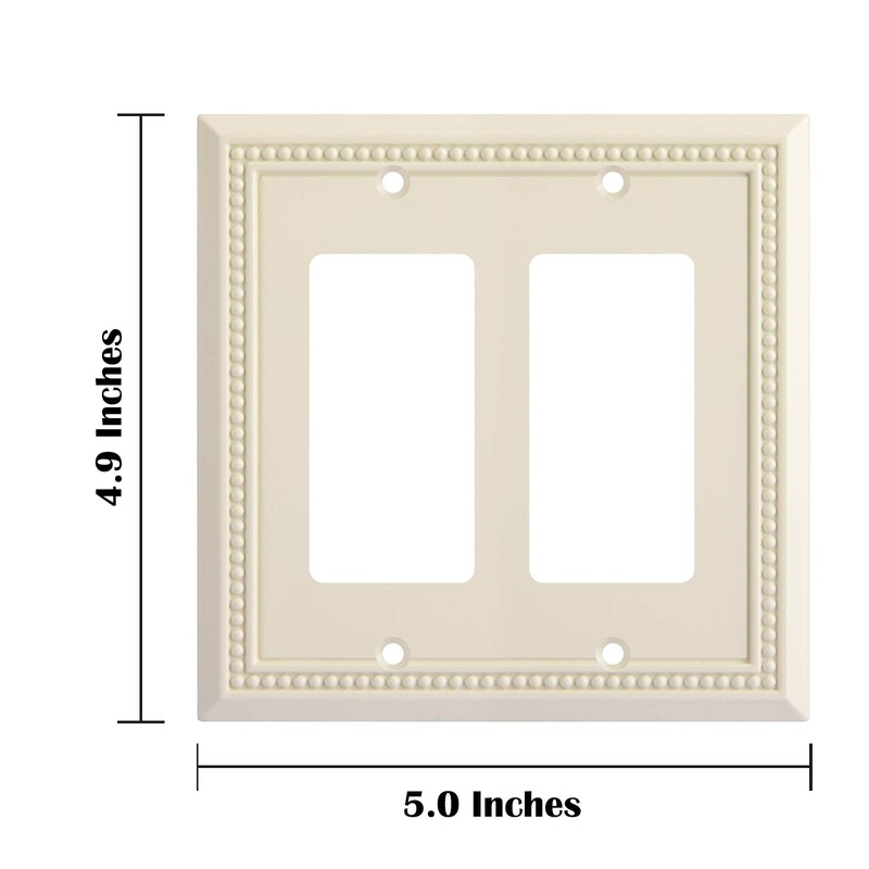 Henne Bery Sunken Pearls Heavy Duty Decorative Wall Plate Switch