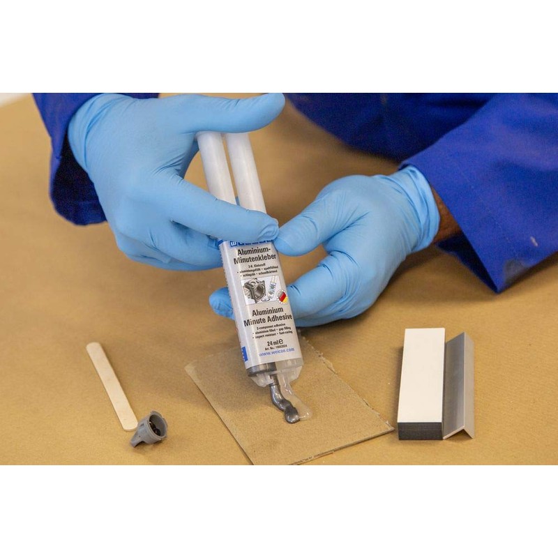 WEICON Aluminium Minute Glue – Fast Curing Epoxy Adhesive for