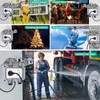 NVIYAM Outdoor Socket Surface-Mounted, IP66 Waterproof Socket with Switch Indicator