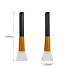 4 Pack Facial Brush, Makeup Spatula, Silicone Face Mask Applicator,