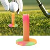 MiOYOOW 10PCS Rubber Golf Tees, Golf Training Tees Rubber Driving