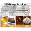 Stainless Steel Semi-Automatic Egg Whisk Hand Push Rotary Whisk Hand