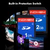 INDMEM SD Card 1GB + 2GB， Class 4 Flash Memory