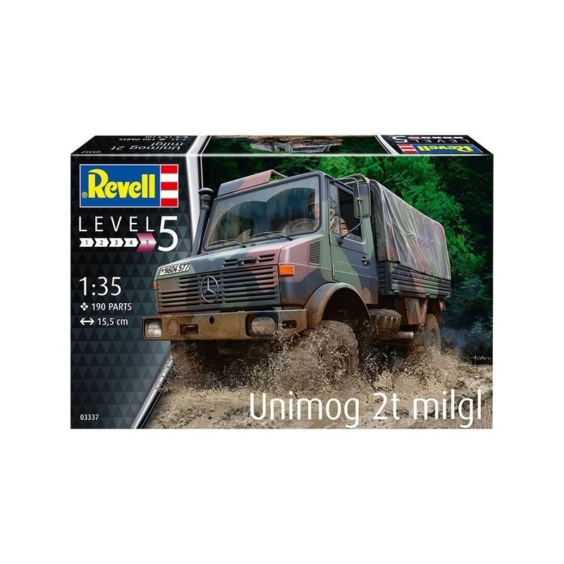 BV3337 1:35 Unimog 2-ton truck / BV3337 1대35 유니모그 2톤