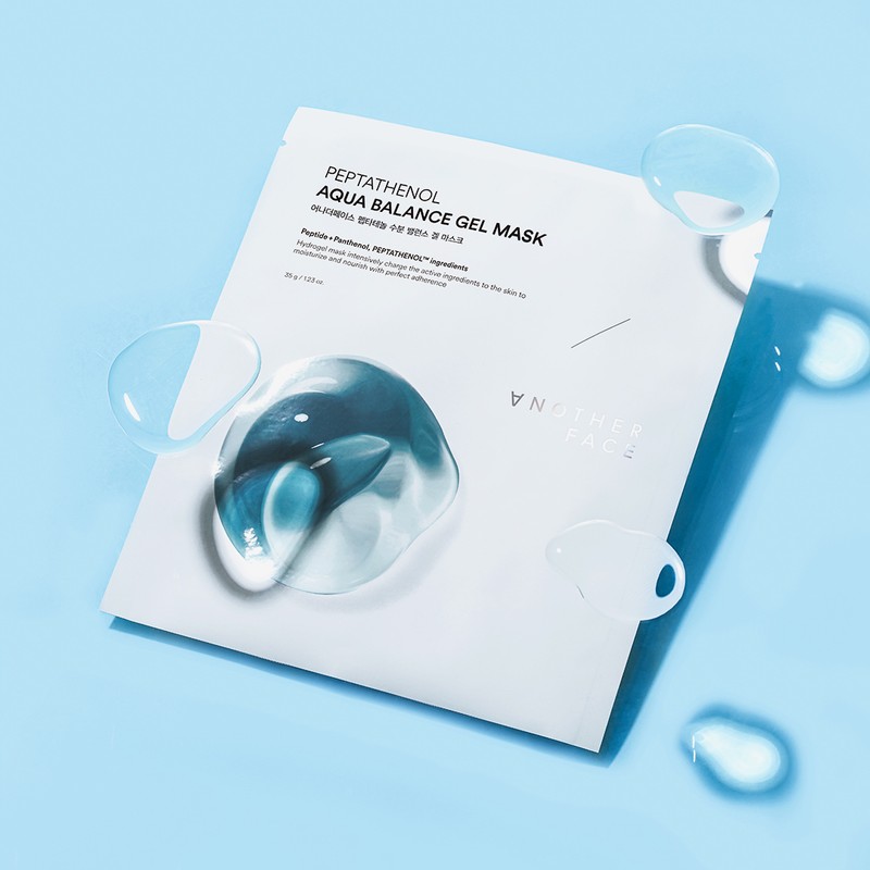 anotherface Peptathenol Aqua Gel Balance Gel Mask Sheet 4ea -