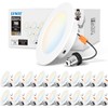 LVWIT 4 inch LED Recessed Lighting, Can Lights with White