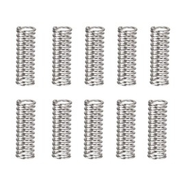 MACHSWON Compressed Spring for Furniture Screen Doors Lawn Mowers Repair Projects Stainless Steel Compression Spring 7mm OD 0.7mm Wire Size 30mm Free Length 10pcs