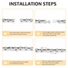 Joynine 12 Speed Bicycle Chain Connectors - 2 Pairs Stainless