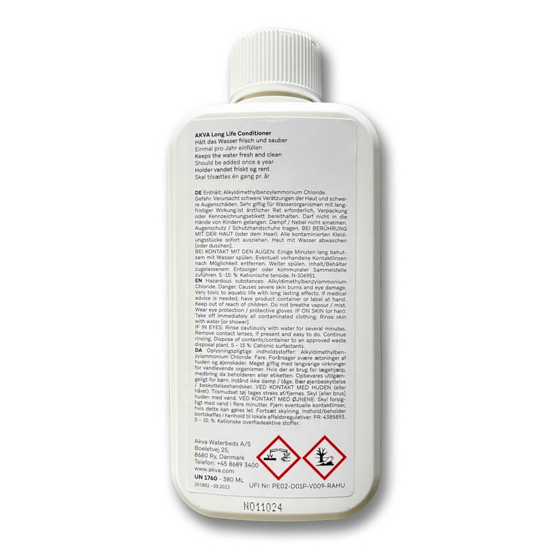 relax@home Akva Long Life Water Bed Conditioner - 2x 380ml