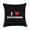 I Love Beach Combing - Heart - Metal Detecting Detecor