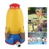 Outdoor Fly Sprinkler Launcher Water Toy 360° Rotating Flying Water