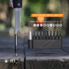 ROXON 9 Piece Bit Set with Magnetic Extended Holder for
