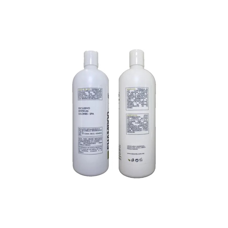Kit Keratina Labonté Shampoo + Keratina 240ml + Vitamina 1k