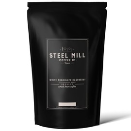 Steel Mill Coffee Co. White Chocolate Raspberry Truffle Flavored Coffee | 12 ounces/Drip Grind/Regular | Colombia