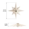 Airposta 16 inch Flush Mount Ceiling Light, Modern Farmhouse White
