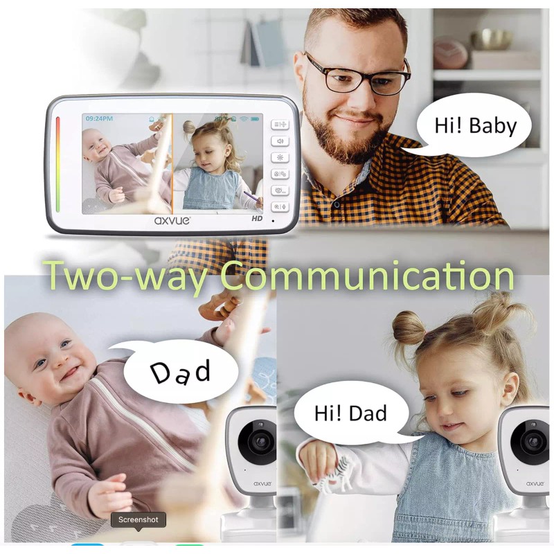 AXVUE A1HD BABY MONITOR SCREEN ONLY.