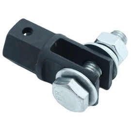 Zreneyfex 1/2inch Car Scissor Jack Adapter Black Drive Scissor Jack Adaptor Universal for Use with 1/2inch Drive Impact Drills Sockets Lug Wrench Tire Iron