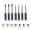 KingVal 7PCS Hex Screwdrivers Nut Socket Driver RC Repair Tool